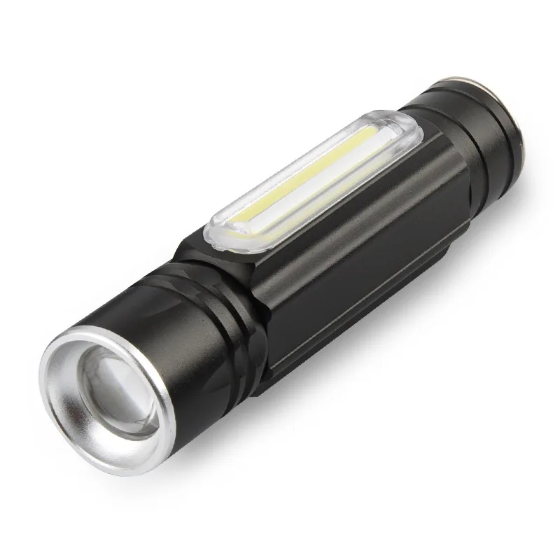 

Mini Stretch Flashlight Fashion Bright Magnet Camping Fishing Hunting Tactical Light Design Latarka Portable Lighting Ec50sd