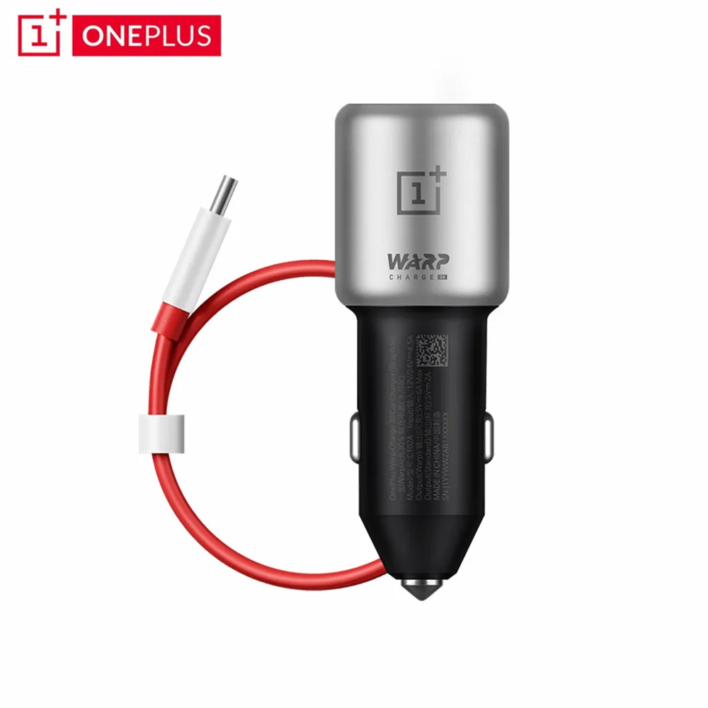 OnePlus Warp Charge 30 Car Charger 30W 5V/6A Dash 6A Usb Type c cable for oneplus 7 7t pro 6t 6 5t 5 3t 3 | Мобильные телефоны и
