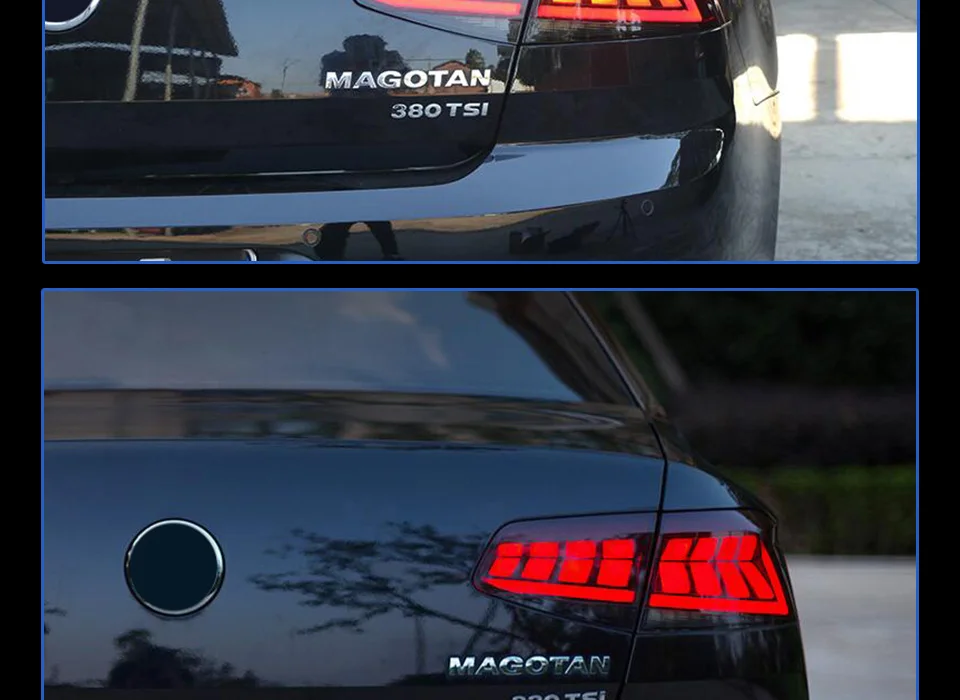 Задний фонарь для VW Passat B8- Passat светодиодный задний фонарь Противотуманные фары Дневные ходовые огни DRL тюнинговые автомобильные аксессуары