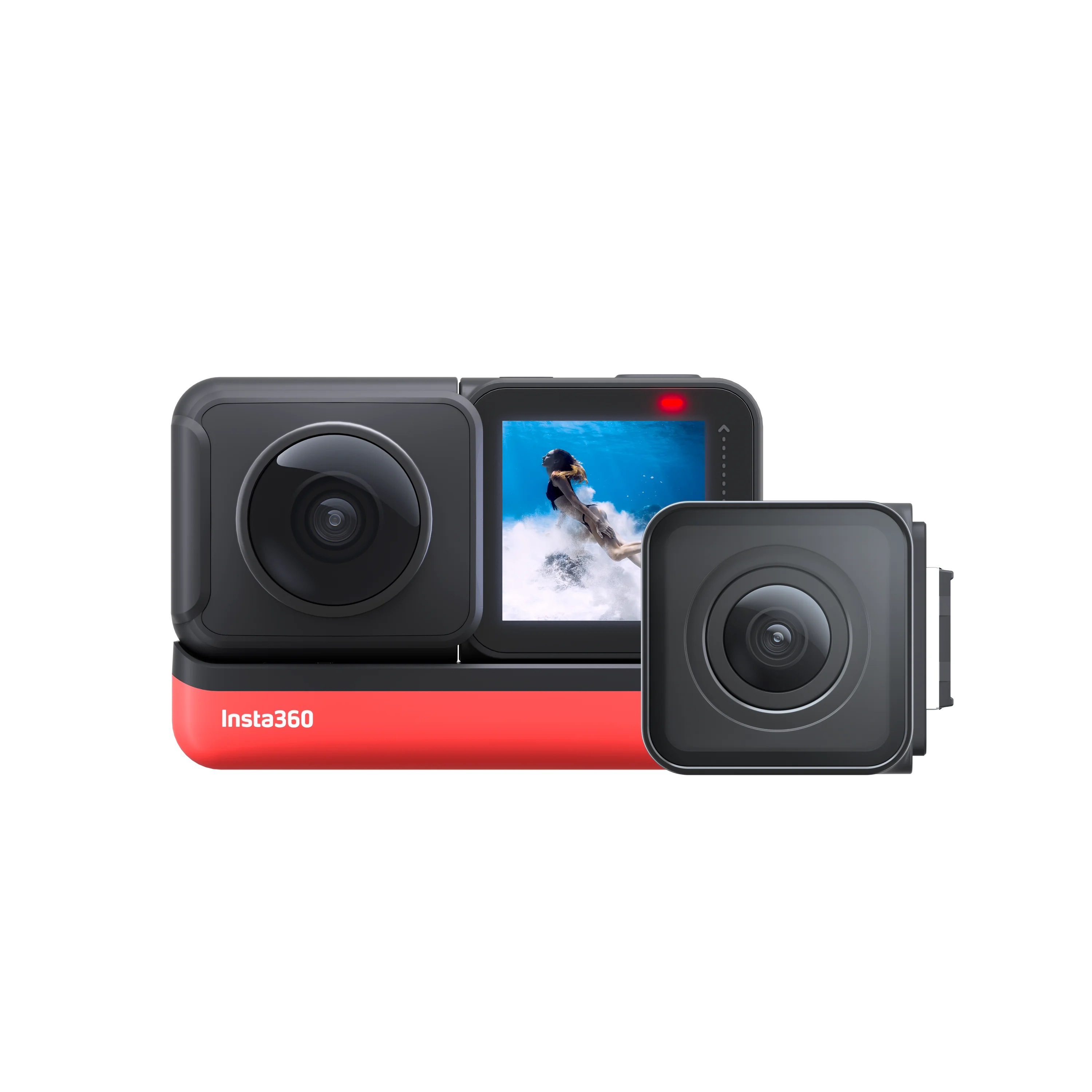 Insta360 ONE R TWIN EDITION 4K широкоугольная экшн камера для съемки селфи и видео