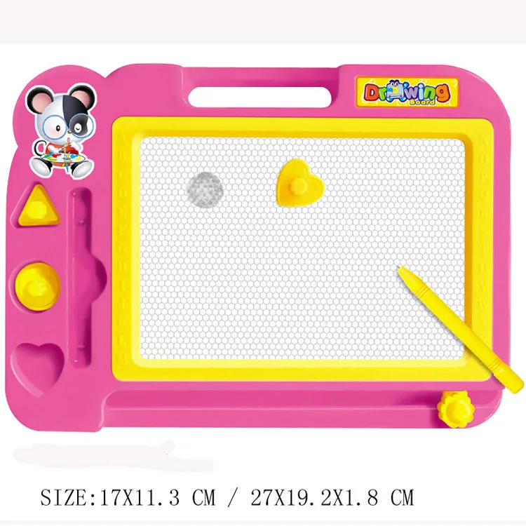 

Children Early Education Toy Color Magnetic Stamp Sketchpad Drawing Doodle Board Magnetic Drawing Board 929a