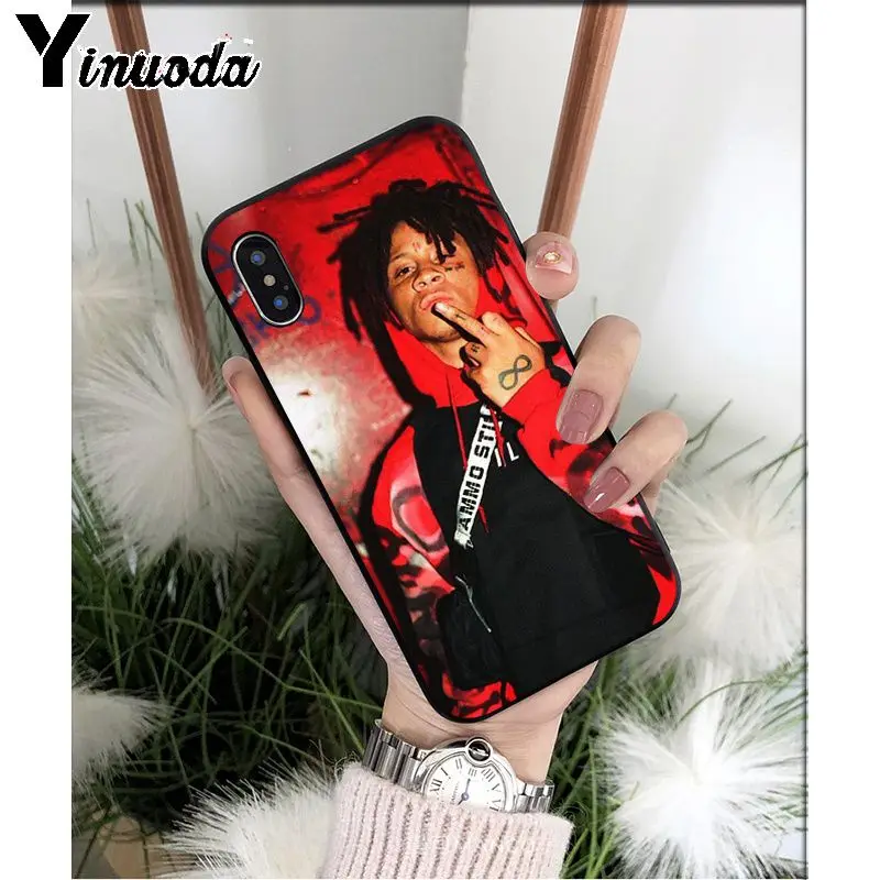 Yinuoda Rapper Trippie redd Customer High Quality Phone Case for Apple iPhone 8 7 6 6S Plus X XS MAX 5 5S SE XR Cover