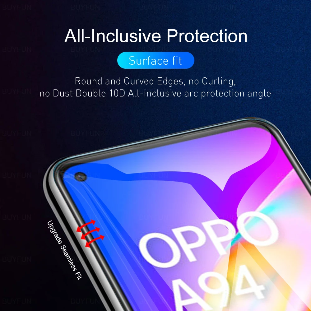 2Pcs Hydrogel Film For OPPO A94 A74 A54 4G 5G HD Screen Protector For OPPO A 94 74 54 Display Soft Protective Film Not Glass iphone screen protector