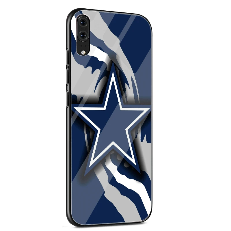 Мобильный чехол для телефона, стекло для huawei mate Honor 8X9 10 7A 20 P30 P20 P10 Lite Pro P Smart Cover Dallas Cowboys