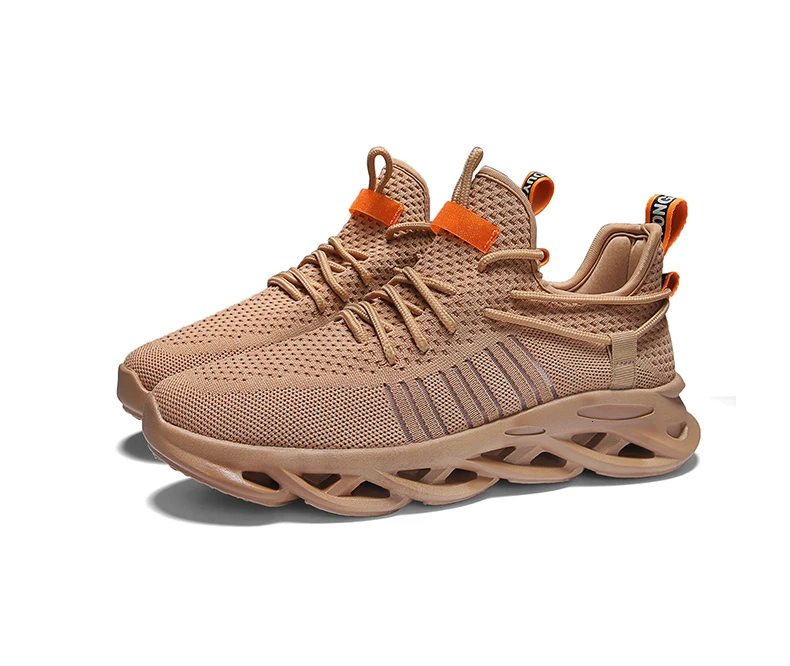 2019 модные кроссовки Flyknit, повседневная спортивная обувь для мужчин прочная, долговечная подошва, обувь для тренировок, мужская красная