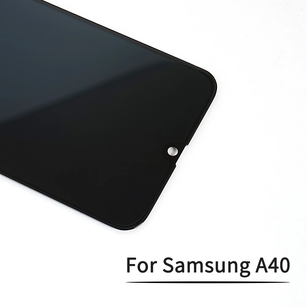 Супер AMOLED для Samsung Galaxy A40 ЖК дисплей сенсорный экран дигитайзер с рамкой A405 A405F