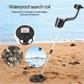 

NEW MD-3005II Metal Detector High-Accuracy Metal Finder Waterproof Search Coil Hunt Treasure for Underwater Metal Detecting