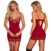 Женская пижама, сексуальное кружевное нижнее белье, ночная рубашка с открытой спиной, нижнее белье, одежда для сна, женская пижама, подвязка, спальная одежда, пижама