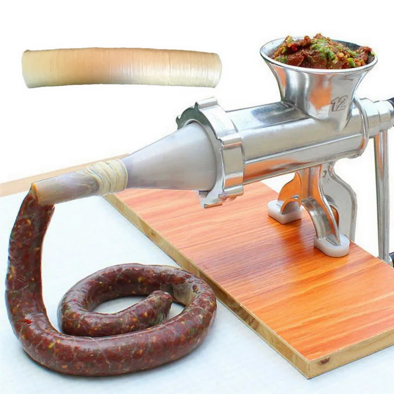 26mm*14m Collagen Protein Meat Casing Skin for Sausages Hot Dog BBQ Grilled Sausage Tool 1pc |