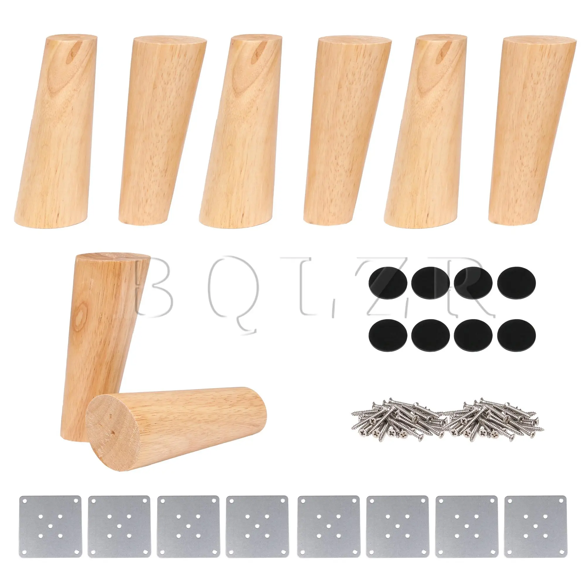 

Коническая ножка BQLZR 8 x для мебели, под дерево, для дивана, шкафа, длина 15 см