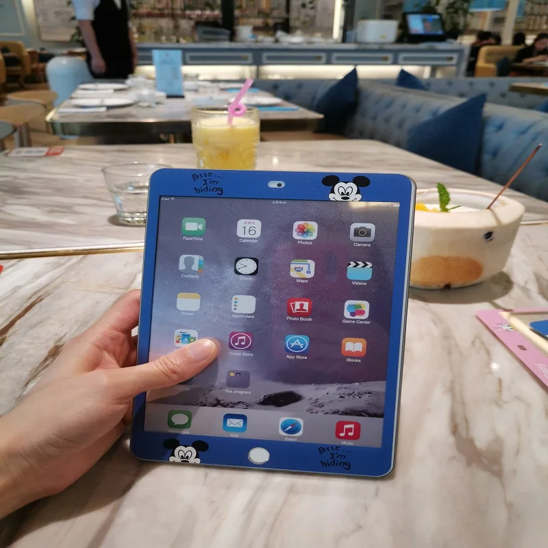 Мультяшная защитная пленка из закаленного стекла для планшета для iPad mini 123, 7,9 дюймов, Защитное стекло для экрана для Ipad Mini 4 5, чехол+ ручка