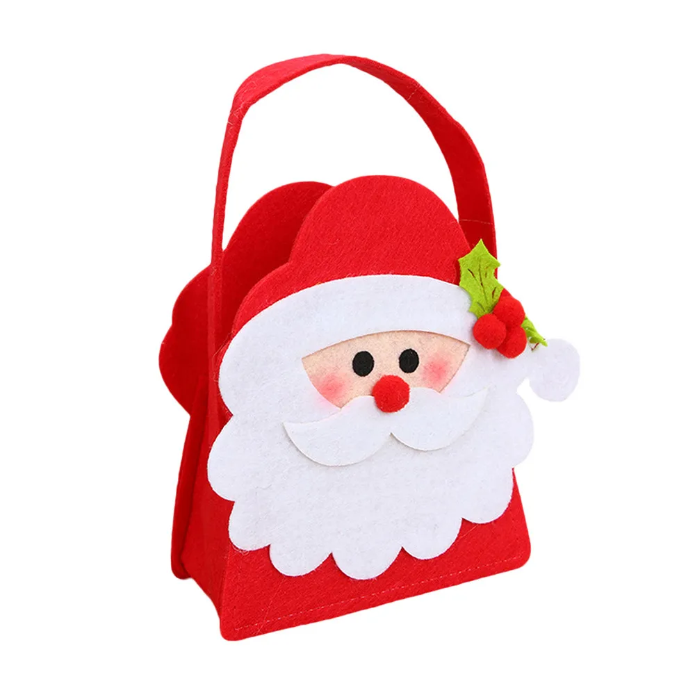 501 Веселый Рождественский мешок для конфет, пакет для закусок, детский домашний декор для сада, сумка для дома