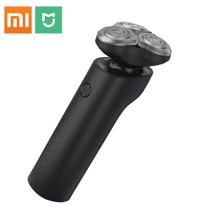 Xiaomi Mijia Smart Electronic Shaver 3 Cutter Head 360 Degree Floating Razor Double Blade Rechargea