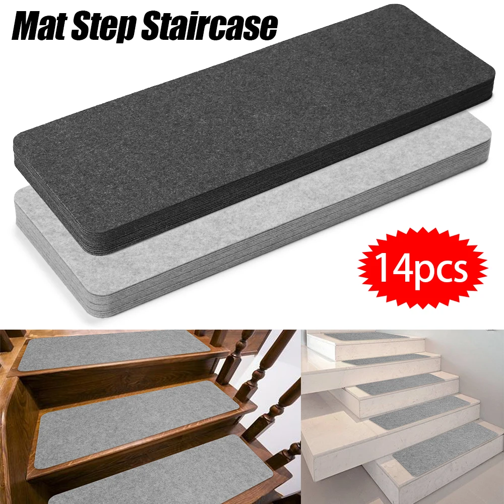 Meisje directory Grommen 14Pcs Veiligheid Stap Tapes Houten Traptreden Stickers Vloer Track  Zelfklevende Sticker Trap Bescherming Pads Antislip stap Mat|Mat| -  AliExpress