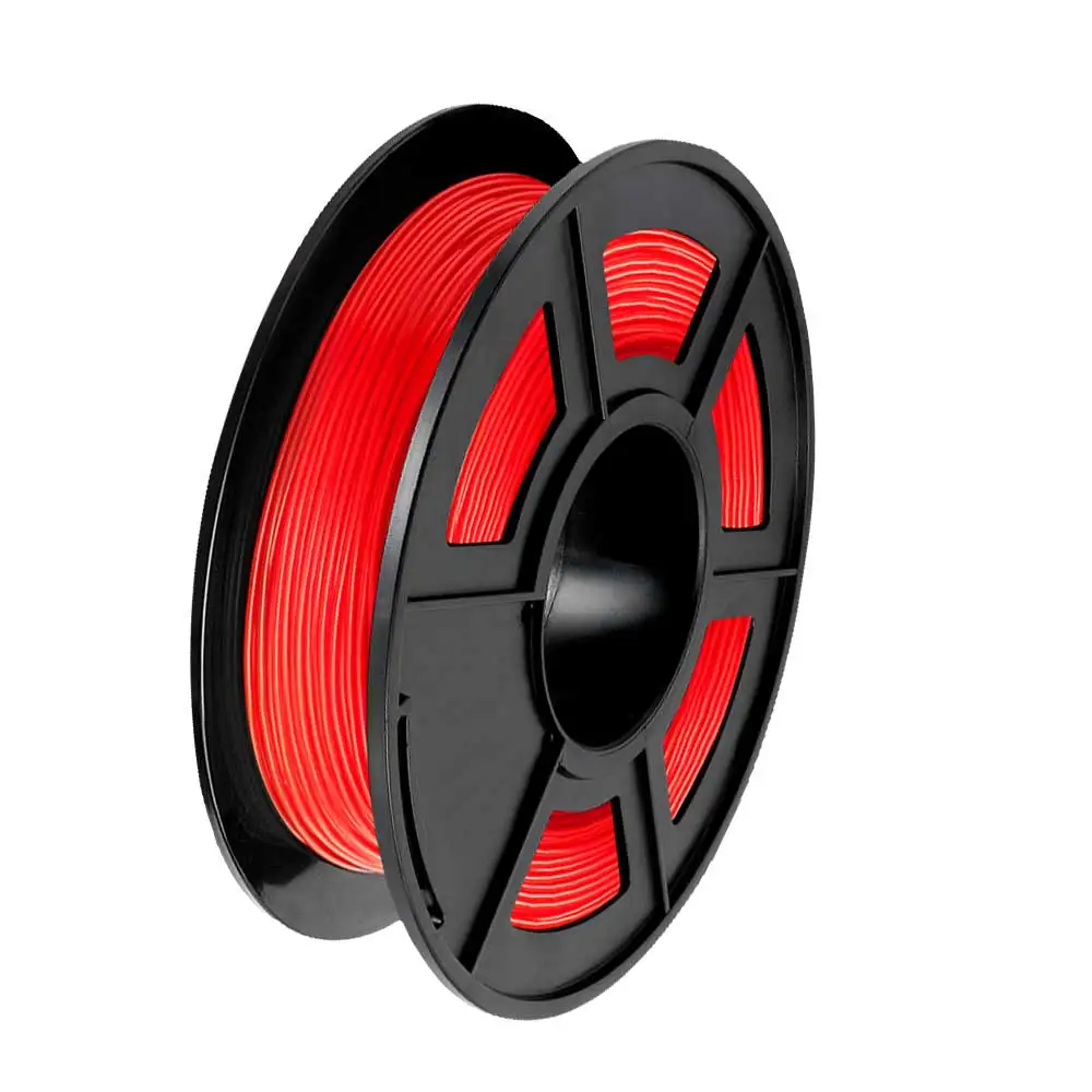 red-1.75mm SUNLU термополиуретановая нить Гибкая 0,5 кг/рулон нетоксичный материал для 3D-принтера 1,75 мм гибкий термополиуретановый расходный материал высокая прочность - Цвет: red-1.75mm