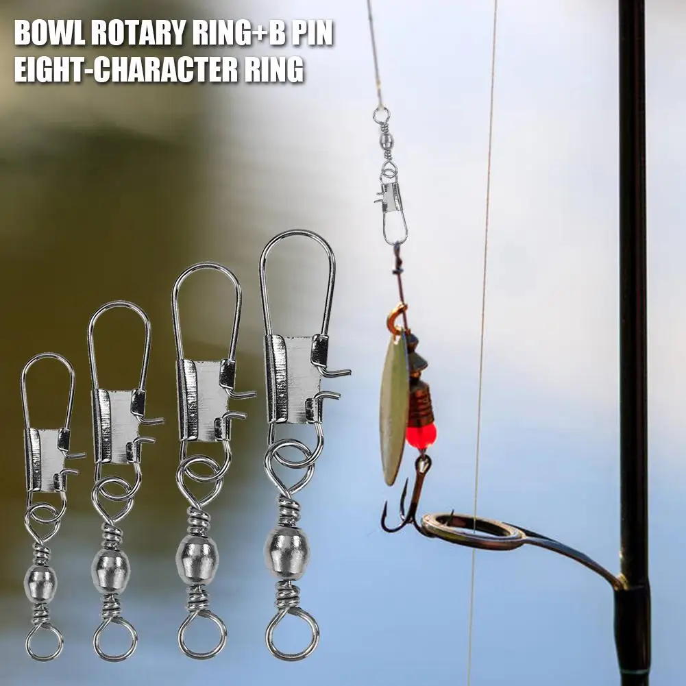 10 шт. рыболовные Вертлюги с подшипником|Рыболовные снасти| |