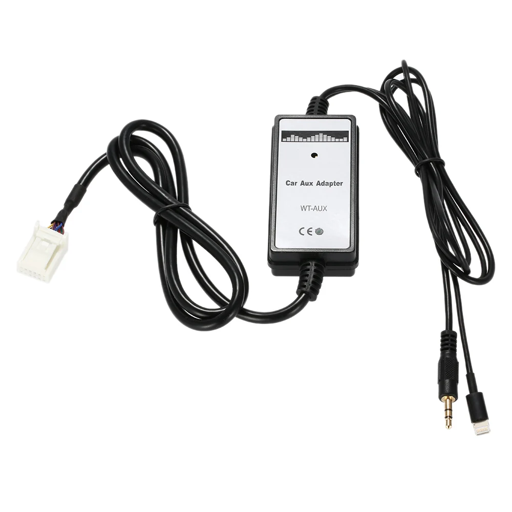 3,5 мм Aux аудио MP3 Интерфейс адаптер для Toyota USB зарядка для iPhone5 6 6s 6plus