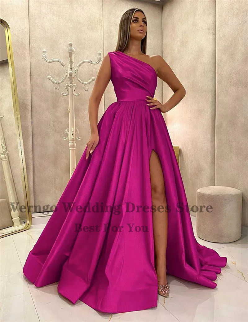 Verngo elegante roxo longo vestidos de noite