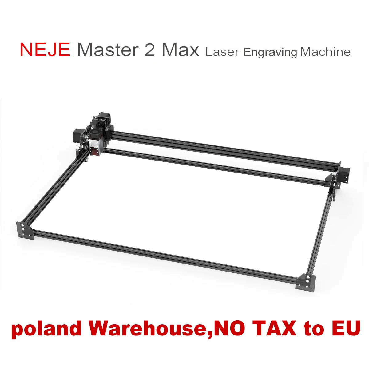 NEJE Master 2 Max 30 Вт высокомощный лазерный гравировальный станок, деревообрабатывающий станок 460*810 мм, настольный лазерный гравер, управление приложением Lightburn ► Фото 1/5