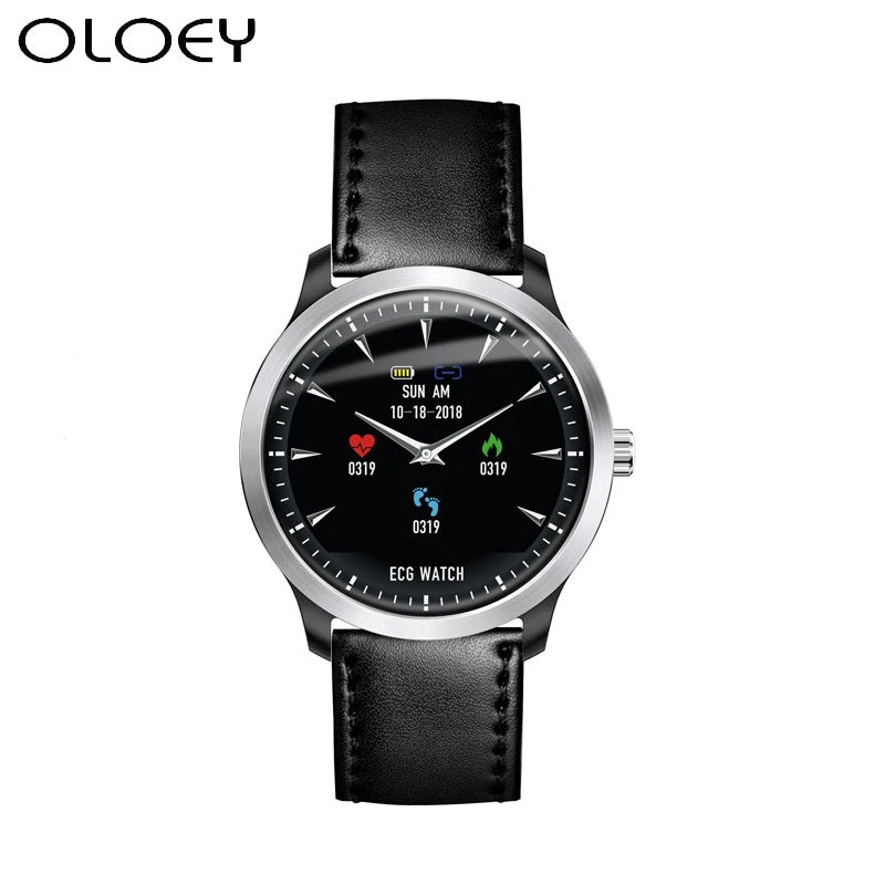 2020 Smart Watch With Electrocardiograph Ecg Display Holter Heart Rate Monitor Blood Pressure Sports Smartwatch Waterproof | Спорт и