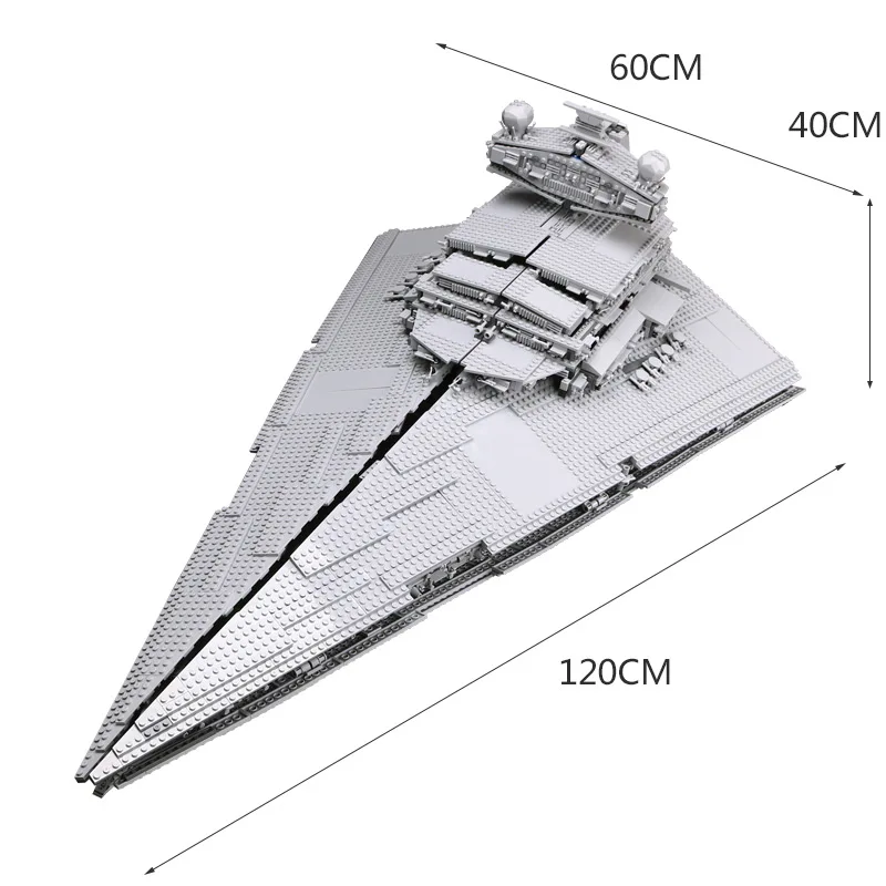 05027 Звездный Императорский супер-модель Разрушитель строительные блоки войны палач Звездный Корабль технические Звездные войны 10030 игрушки подарочные кубики