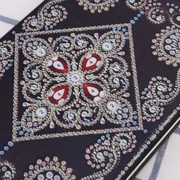 

Creative DIY Diamond Painting Special Shaped Notebook Diary Book A5 Embroidery Cross Stitch Craft Gift