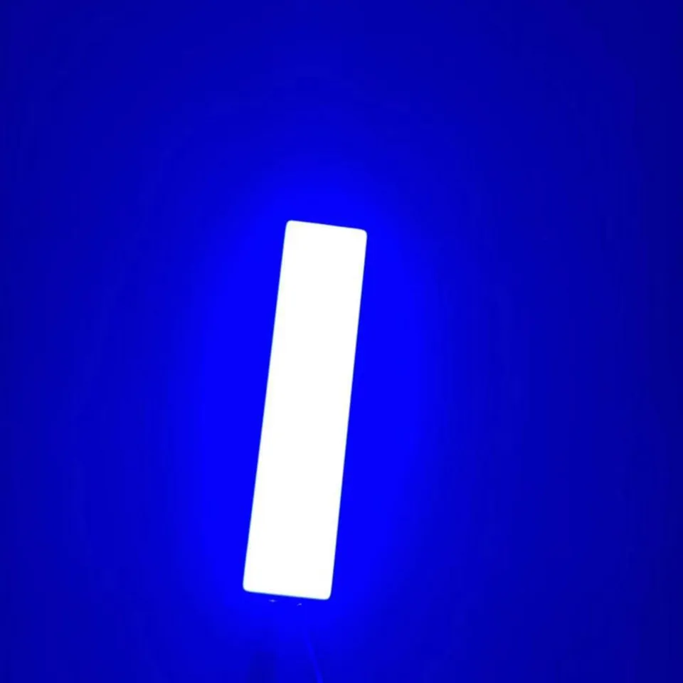 Горячая 12 см Светодиодная лента COB 12 в свет 12 Вт 1000ЛМ трубы натуральные теплые белые синие светодиодные флип-чип для DIY светодиодная лампочка для авто COB полоса - Испускаемый цвет: Blue