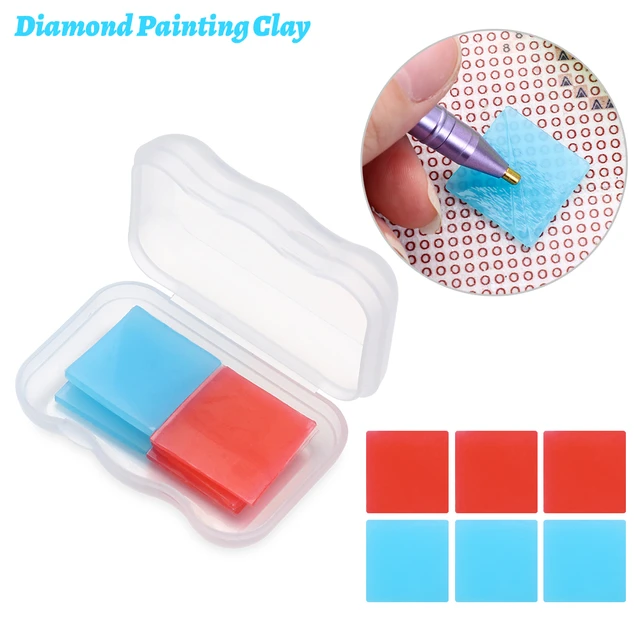 Hot New DIY Diamond Painting Glue Clay Diamond Painting Cross Stitch  Drilling Mud Embroidery Storage Container Nail Art Tools - AliExpress