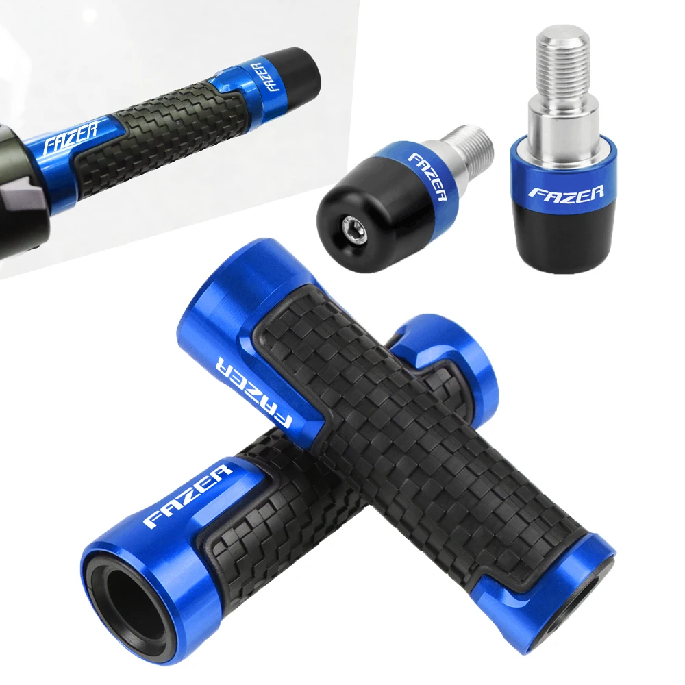 Per Yamaha Fz1 Fazer Fz6 Fz6R Fz8 Fazer Fz750 Fzr1000 Fazer Manopole Moto Manopole Estremità Manubrio Da Corsa 22Mm 7/8"