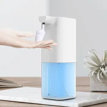 

350ml Automatic Induction Sensor Foaming Soap Dispenser Infrared Foaming Hand Washer Soap Dispensers For Bathroom/Kitchen