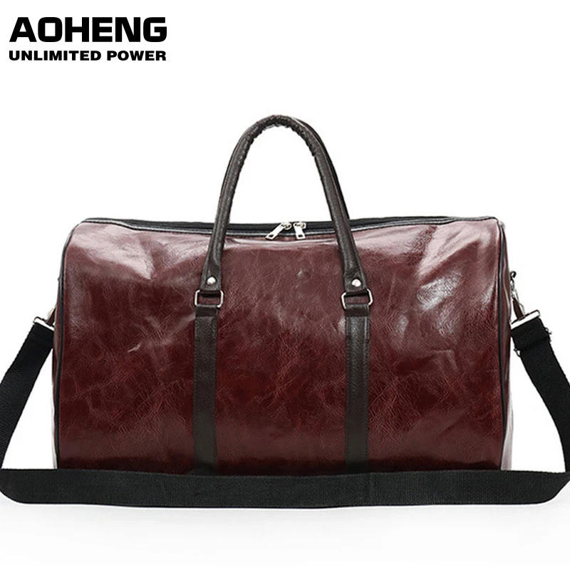AoLuHeng Спортивные Сумки из искусственной кожи Вместительная дорожная сумка