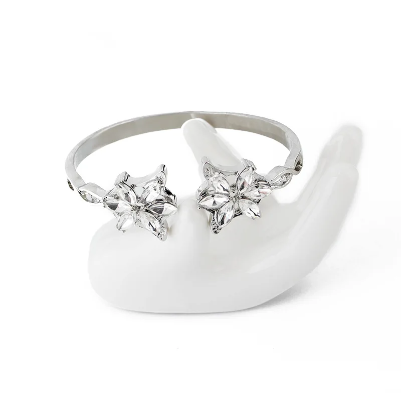 

Movie Bracelet Crystal Elf Princess Silver Bracelet European and American Movie Accessories