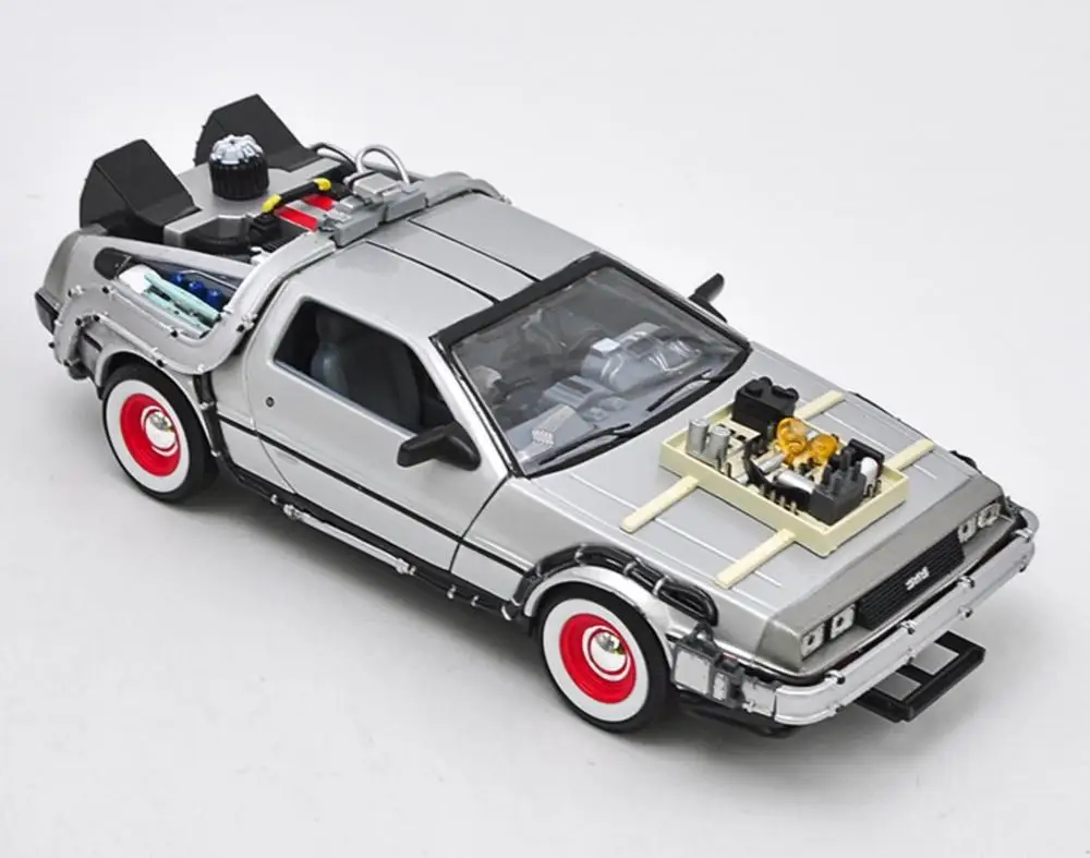Welly 1 24 1 24 Back To The Future 3 III DMC 12 Time Machine Delorean 3