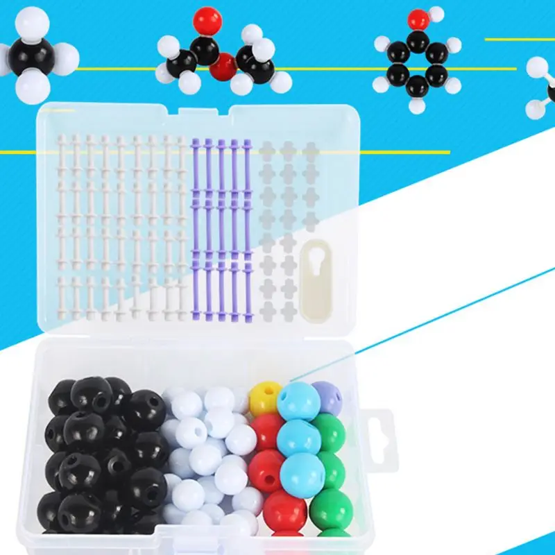  Organic Chemistry Scientific Atom Molecular Structure Models Teach Set Kit Tool - 4000361704827