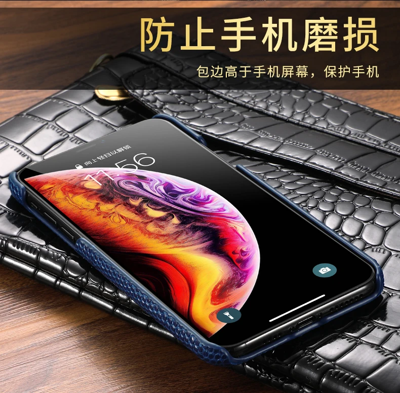 На заказ настоящая ящерица кожа задняя крышка для iPhone 11 Pro Max XS Max XR X бизнес чехол для телефона популярный цвет карман