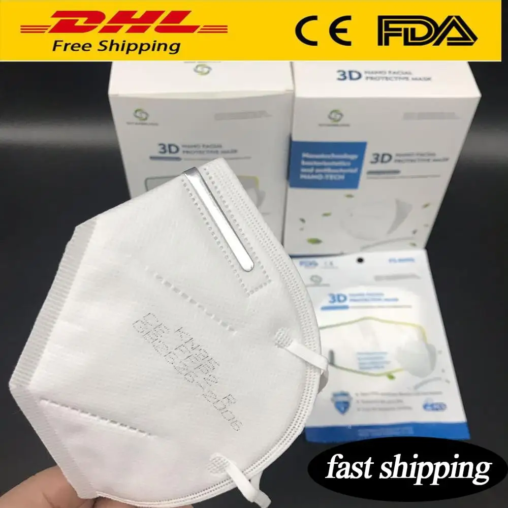 

16pcs CE FDA kn95 Nanofiber protective Mask Face mask Protective Mask Reuse Anti-dust protection antibacterial multiple-use