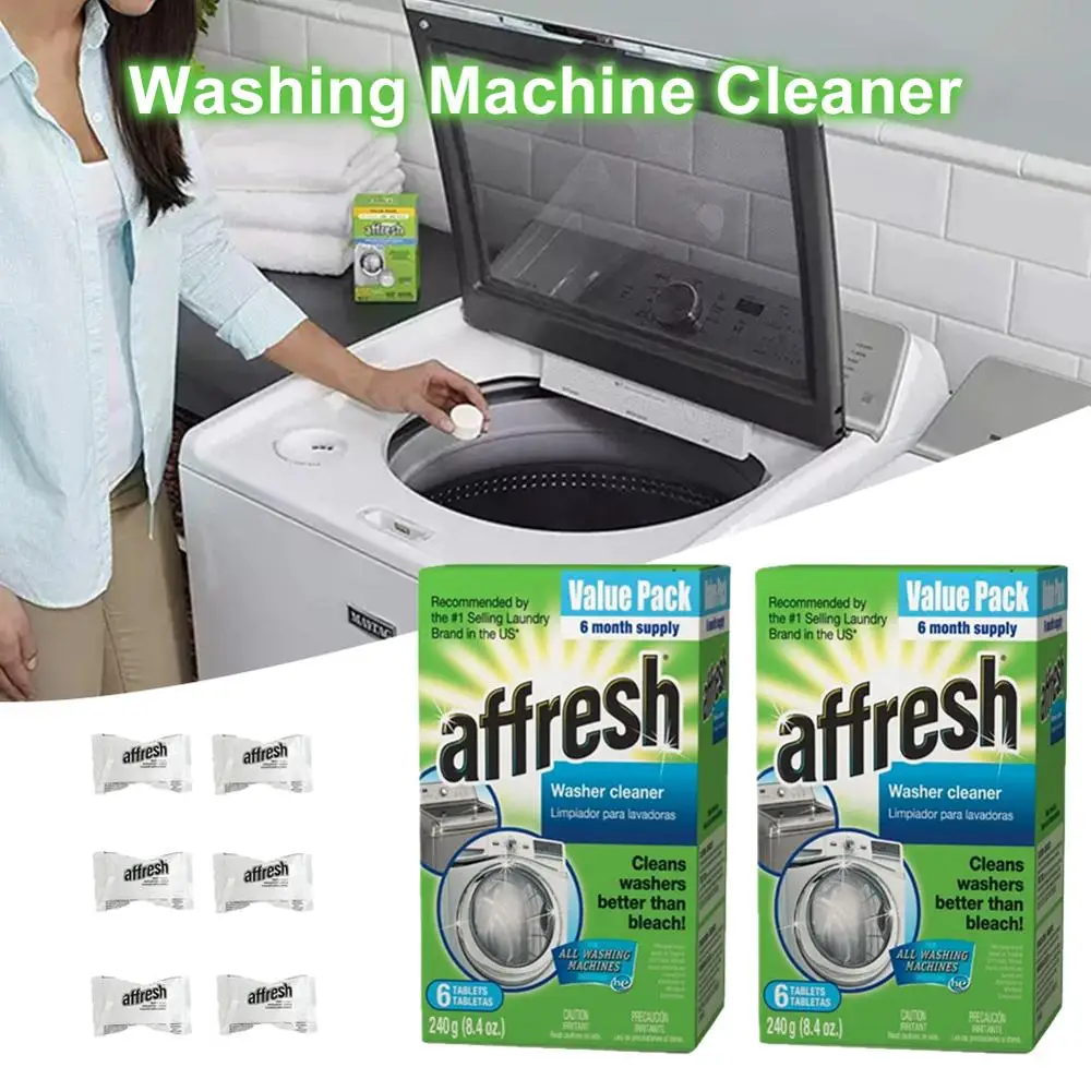 

40G/Set Washing Machine Cleaning Washer Cleaning Detergent Effervescent Tablet Washing Machine Slot Cleaning Tablet Durable