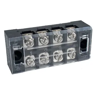 

5PCS Set Dual Row Screw Barrier Terminal Block Strip Wiring Board 25A Interface Screw Terminal Blocks W