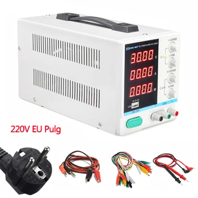 EU220V LW PS-3010DF источник питания постоянного тока 30V 10A высокое precision4-digit светодиодный дисплей USB зарядки Ремонт переключение лабораторный блок питания - Цвет: EU220V