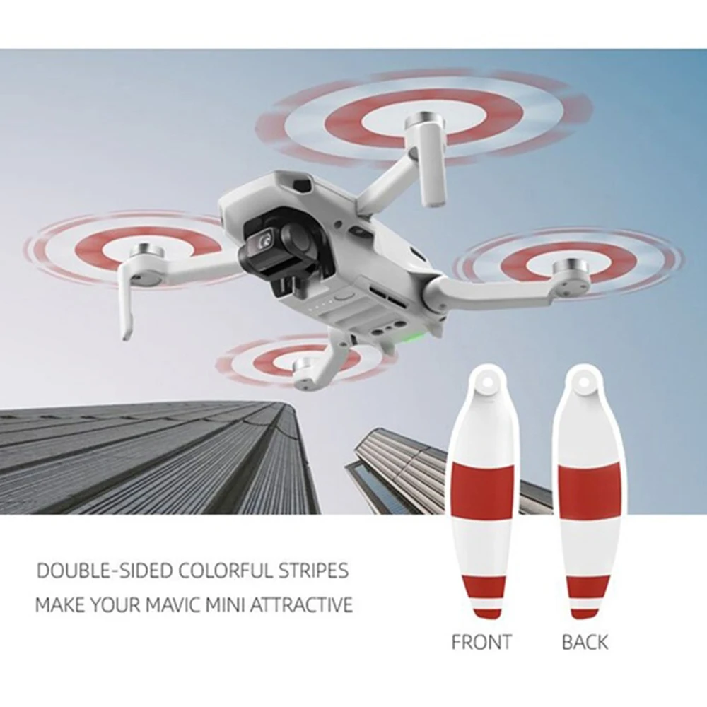 Buy 8pcs Foldable mavic mini Propellers 4726F Low Noise Propellers for DJI Mavic Mini Drone Accessories with box