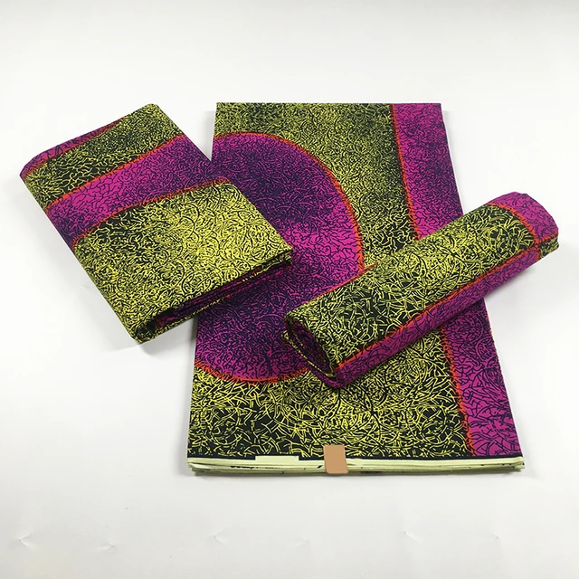 2021 New Hot Sale African Wax Fabric Cotton Material Nigerian Ankara Block Prints Batik Dutch High Quality Sewing Cloth VL-51 3