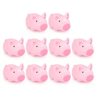 10pcs Pink Pig Sound Pet Toy Small Pig Cat Dog Toy For Teddy Puppy Squeak MIni Pig Dog Toys 1
