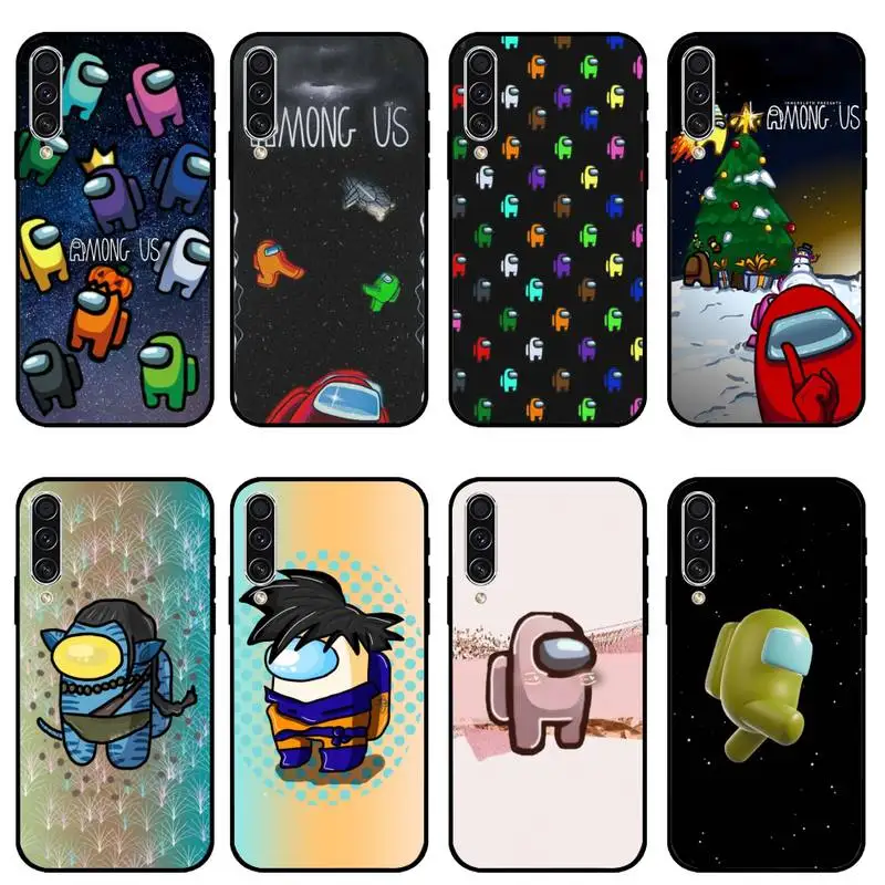 

Among Us Game Phone Case For Samsung galaxy S 7 8 9 10 20 edge A 6 10 20 30 50 51 70 note 10 plus