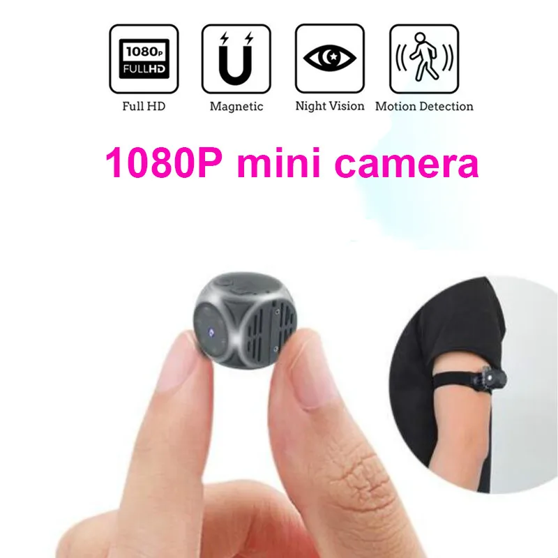 1080P Мини камера Full HD видео DV DVR Micro Cam Обнаружение движения с инфракрасным ночным