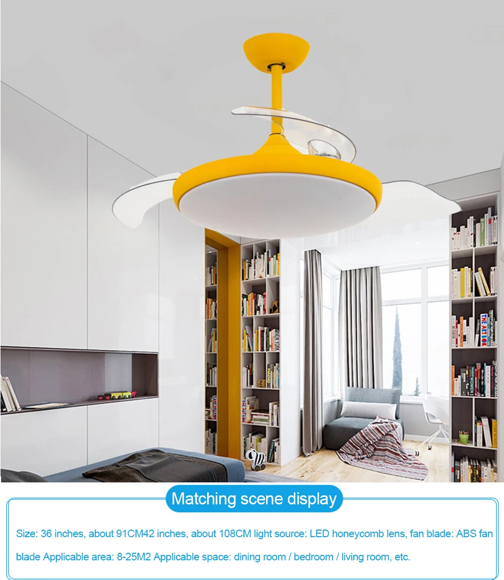 36 Inch Led Ceiling Fans With Light Remote Control 3 Blades E27 Reverse Forward 110v 240v Inverter Frequency Conversion Decor Ceiling Fans Aliexpress