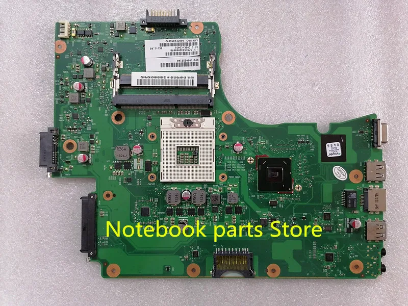 Материнская плата 6050A2423501 MB A02 V000225140 для ноутбука toshiba satellite C650 материнская HM65 DDR3