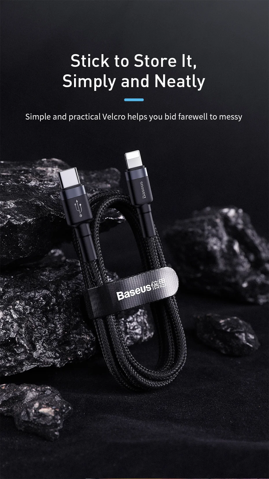 Baseus USB C для Lightning зарядный кабель для iPhone XR 11 Pro Max 8 Plus 18 Вт Быстрая зарядка USB кабель PD зарядный кабель провод