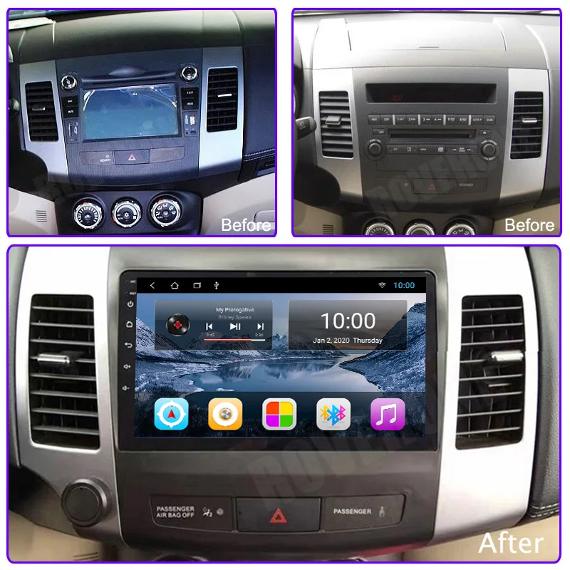 Outlander 06-12 dashboard