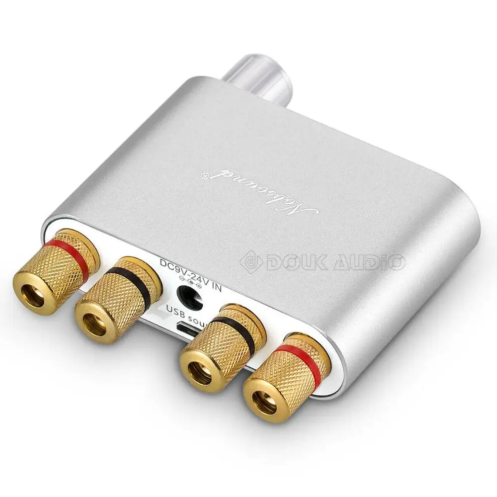 Nobsound Mini TPA3116 цифровой усилитель мощности с Bluetooth стерео Hi Fi для домашнего аудио 50