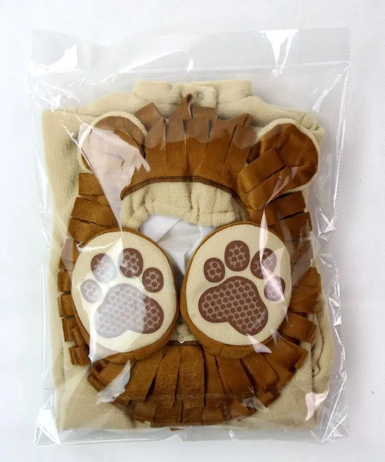 Baby Boys Girls King Lions Cartoon Animals Cosplay Costumes Kid Christmas Halloween Jumpsuit Newborn Infant Photography Props